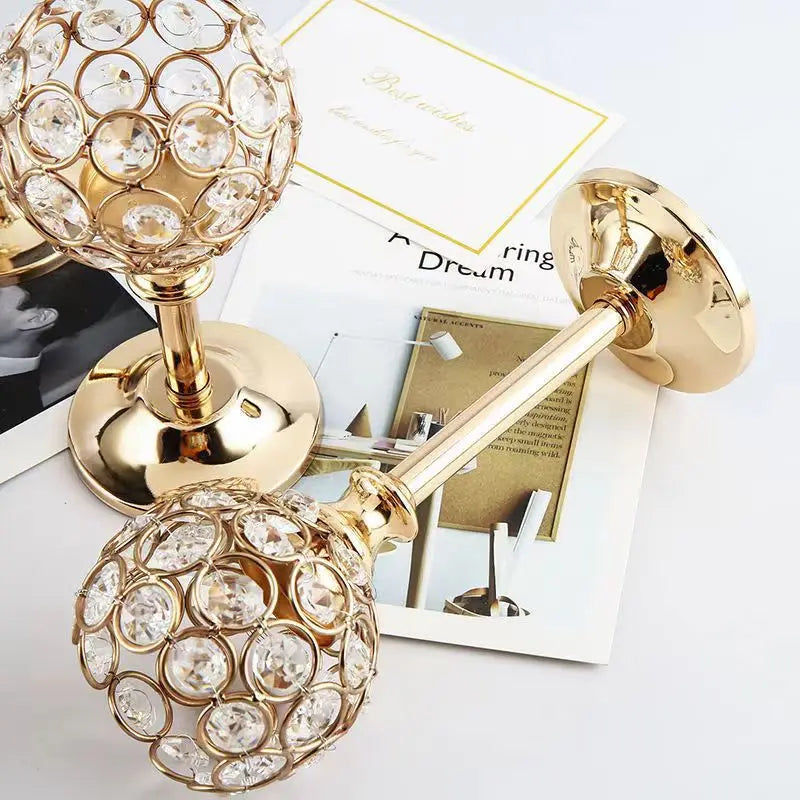 The Versatile Rose Gold Candle Holder