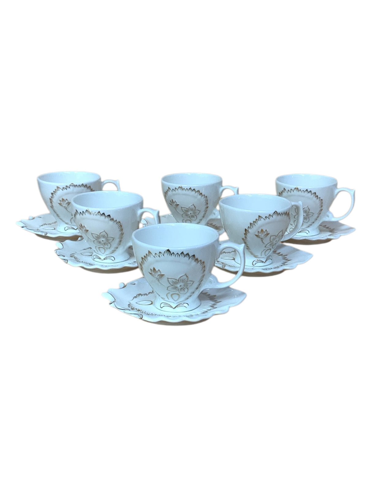 12-Piece Tea Set with Floral Charm – Perfect for Tea-Time Gatherings