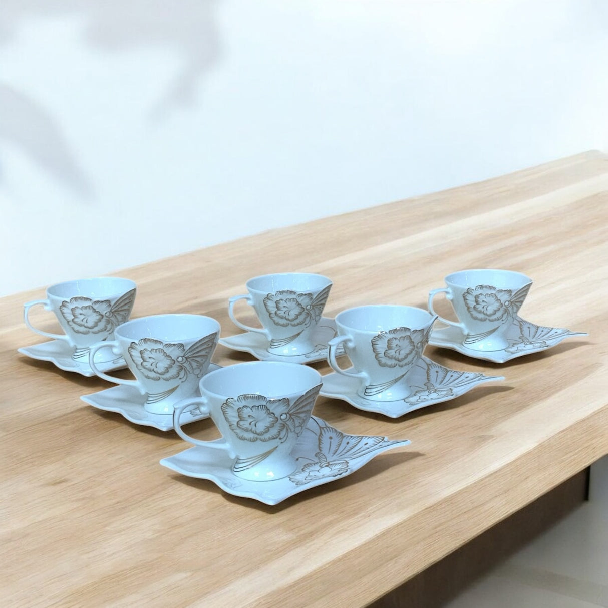 Timeless 12-Piece Porcelain Tea Set – Make Every Sip Special