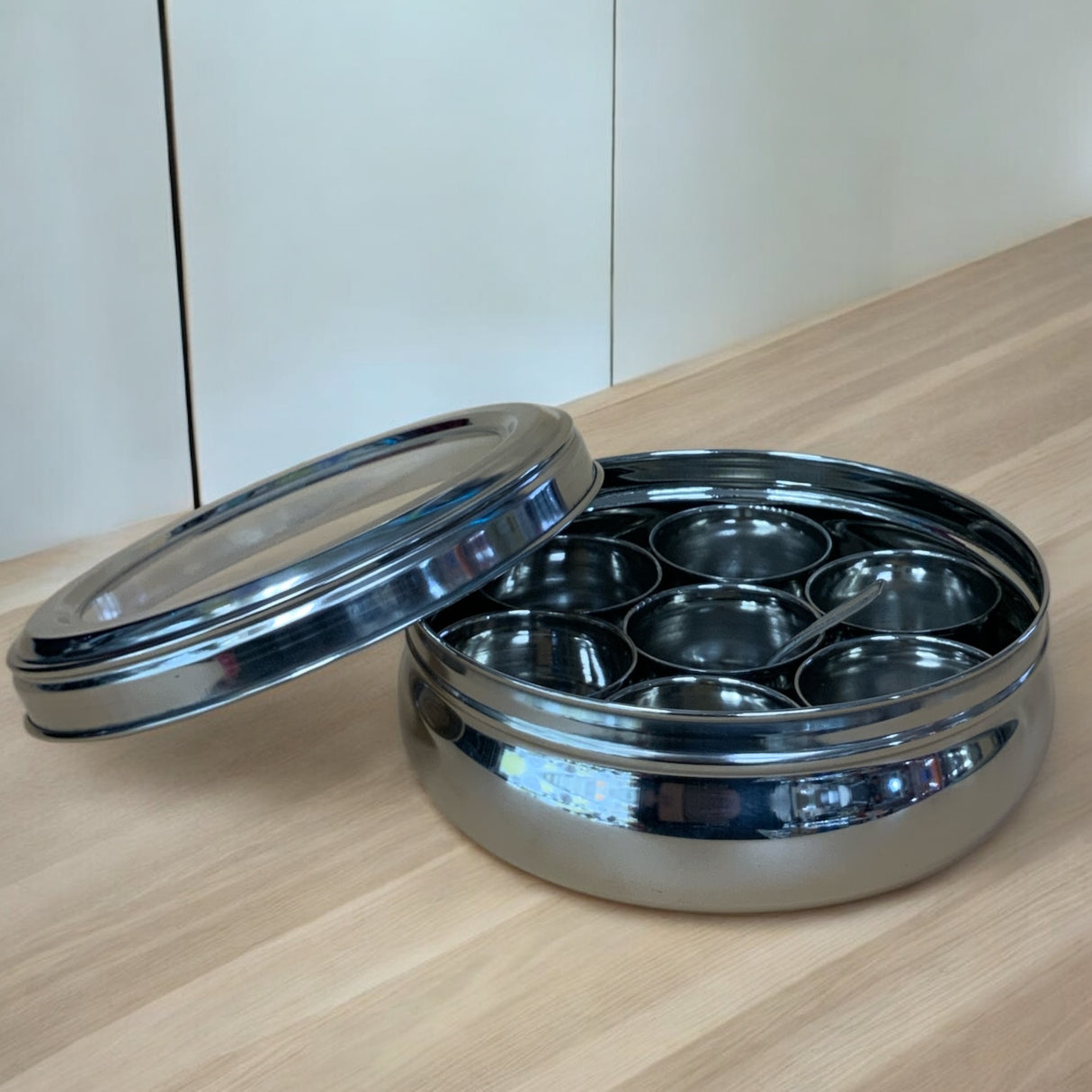 The Versatile Stainless Steel Masala Box