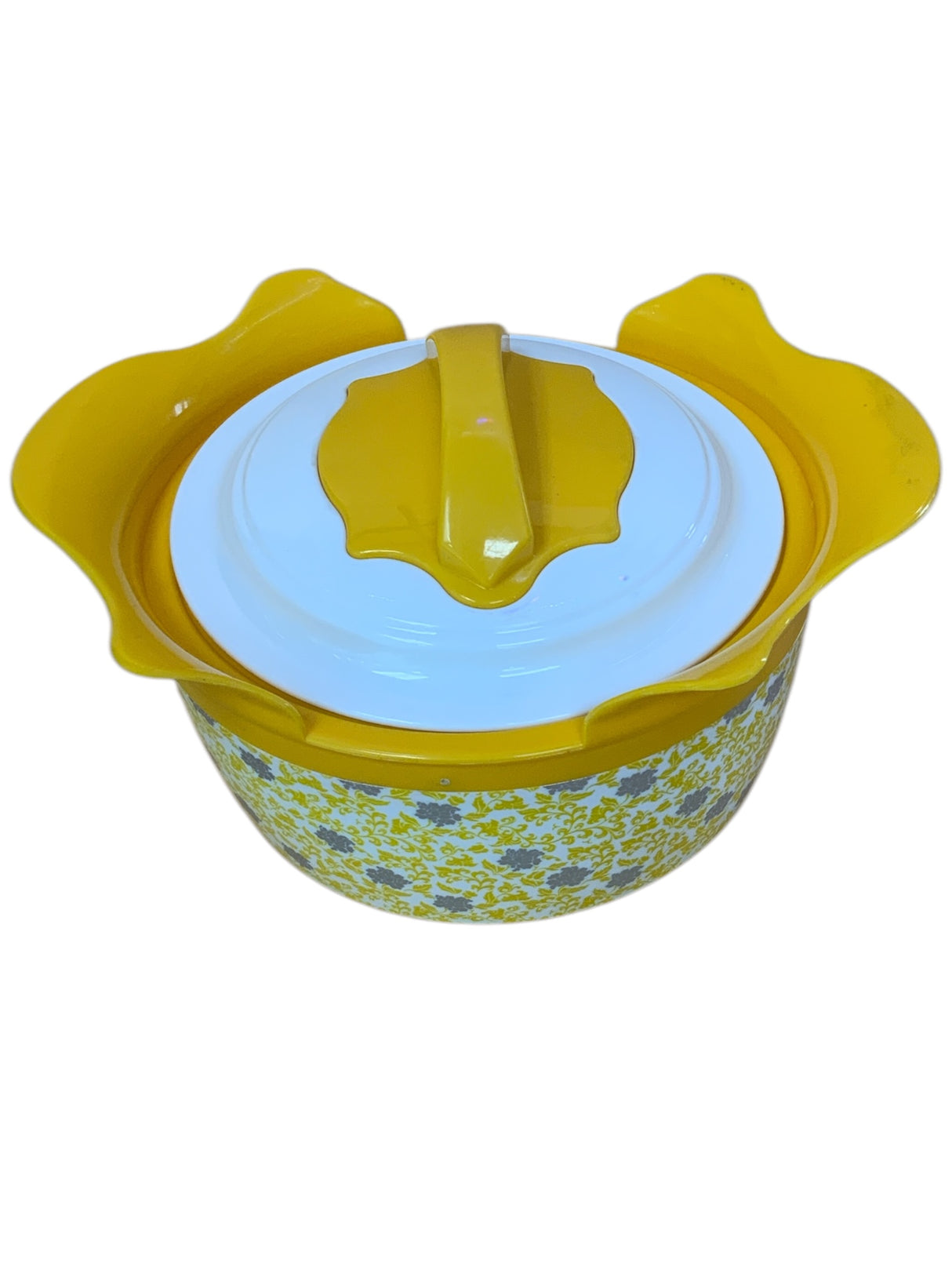 Floral Insulated Casserole Dish β Stylish Serving & Food Warmer
