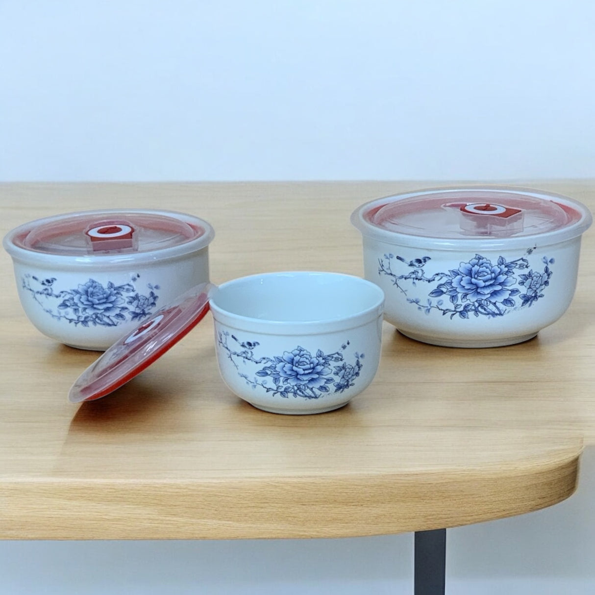 Classic 3-Piece Ceramic Tableware Set for Everyday & Parties