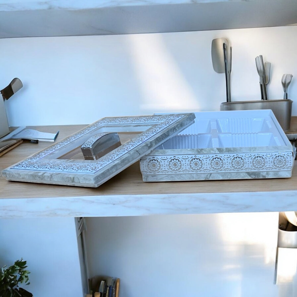 The Stylish Serving Tray for Dry Fruits & Nuts