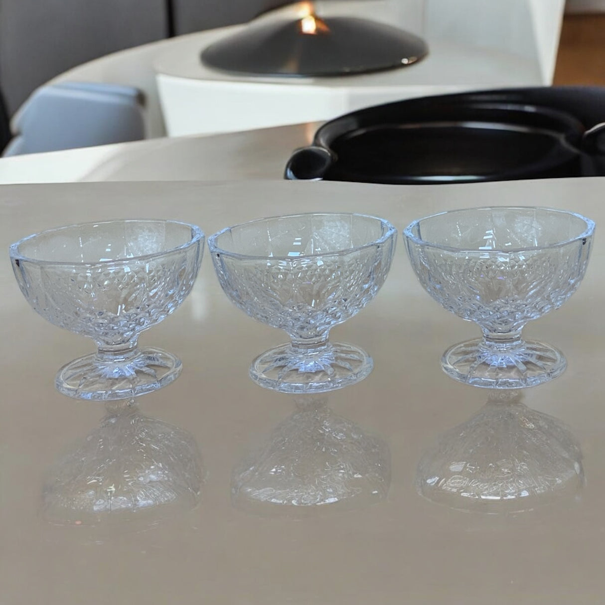 Stylish 3-Piece Dessert Set for Serving & Indulgence