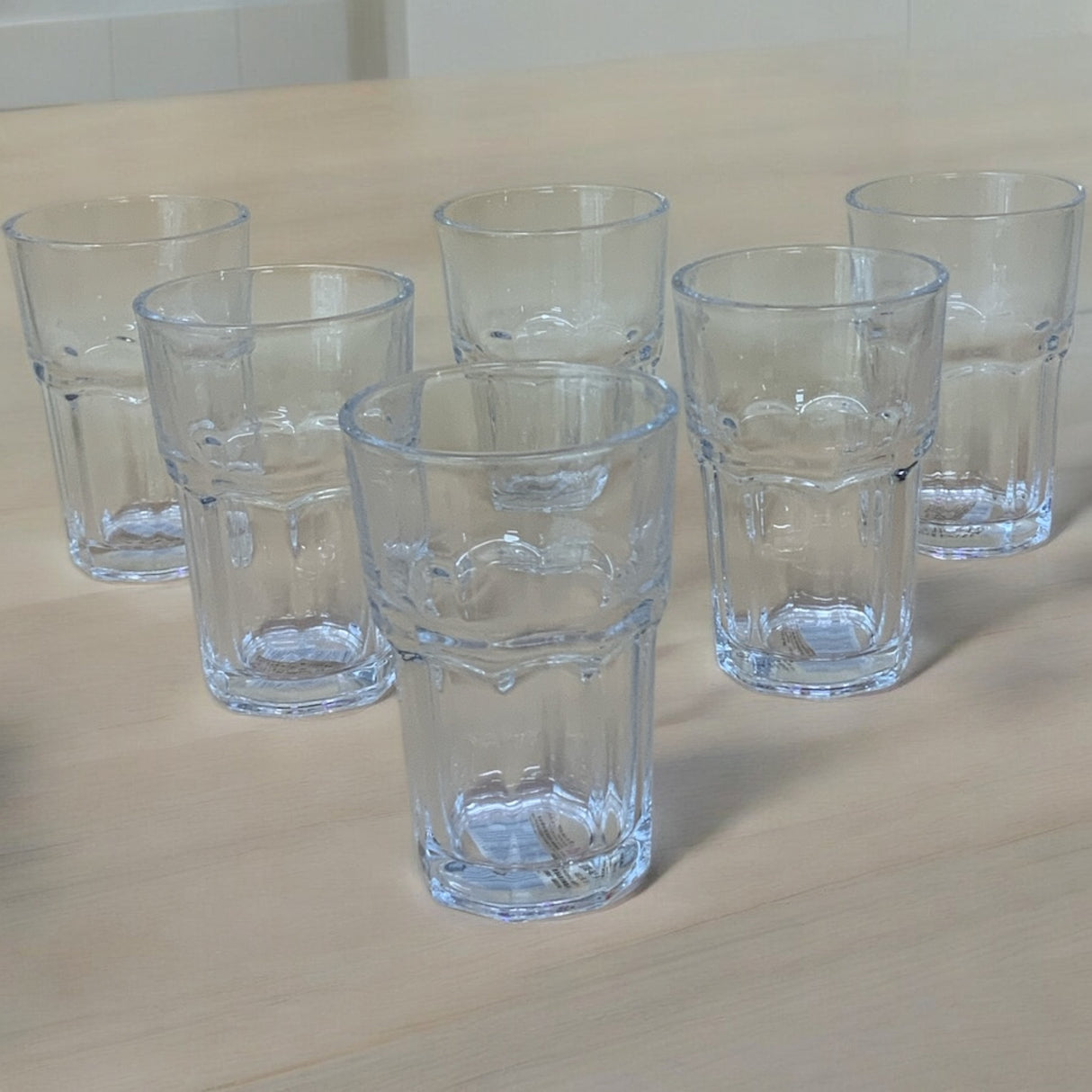 6-Piece Versatile Glassware Set for All Beverages