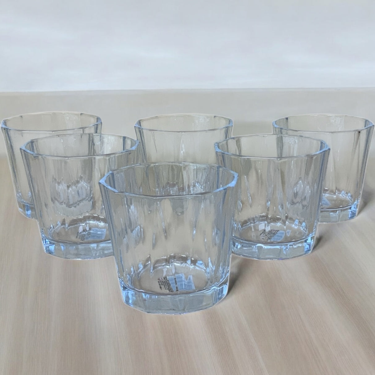 6-Piece Versatile Glassware Set for All Beverages