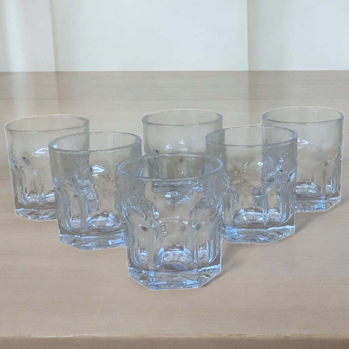 6-Piece Versatile Glassware Set for All Beverages