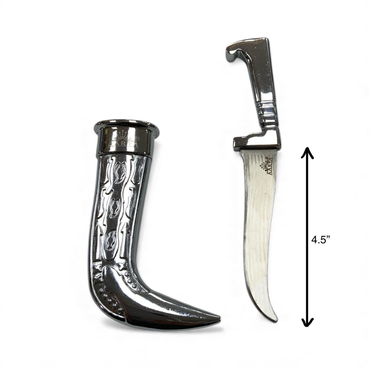 8.5” Steel Kirpan with Sarbloh Blade