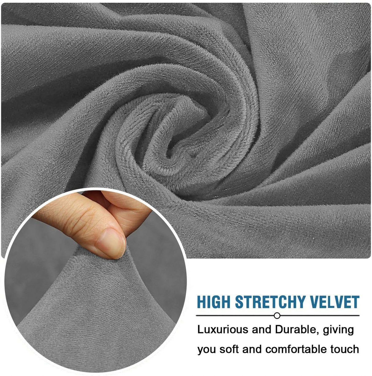 Premium Stretch Sofa Cover Set (1+2+3 Seater) – Soft Elastic Slipcovers for Living Room Furniture Protection – Washable & Anti-Slip Couch Covers