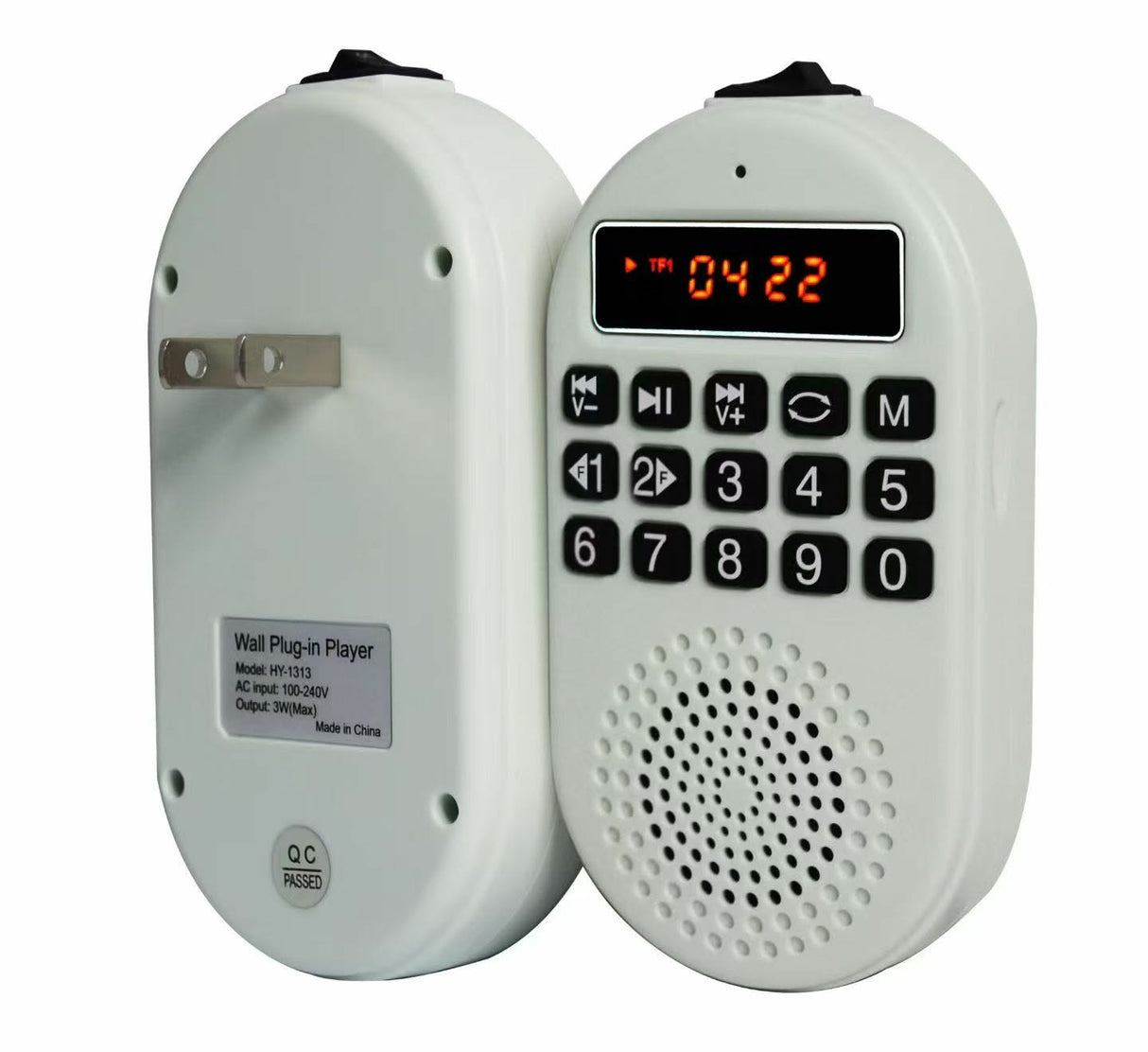 16GB Preloaded Sikh Nitnem Wall Plug-In Audio Player – Japji Sahib, Rehras Sahib, Sukhmani Sahib & More