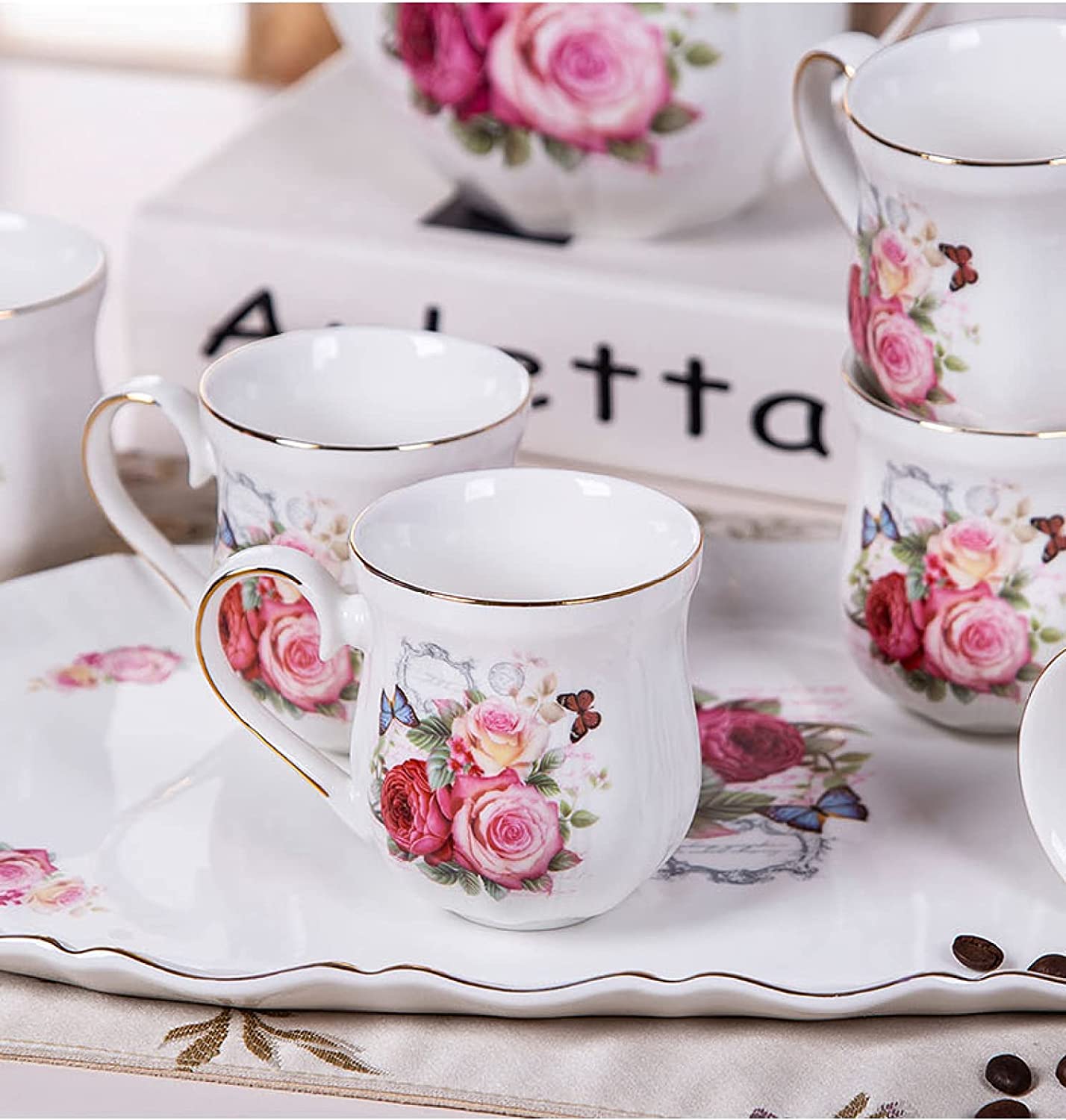 Tea set 8 Pieces.