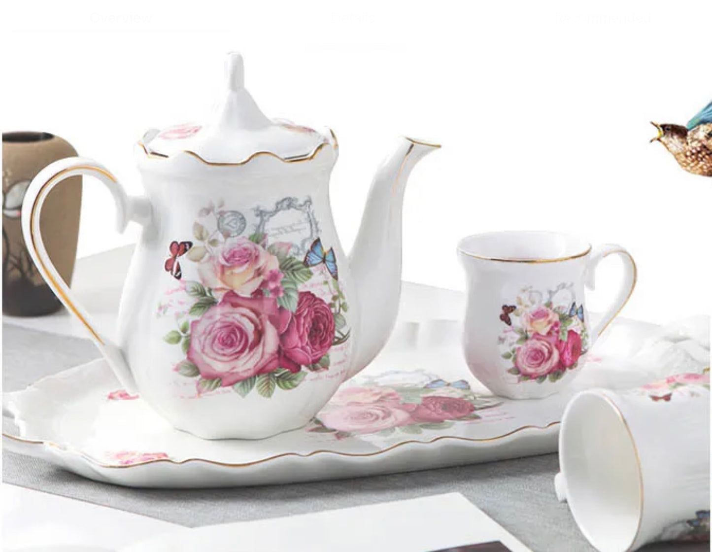 Tea set 8 Pieces.
