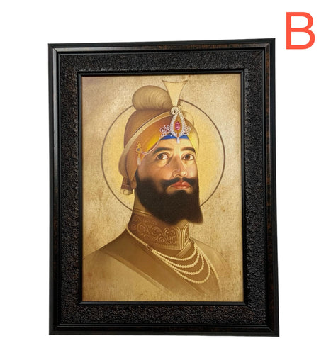 Guru Gobind Singh Ji (7X9 inches) with stand