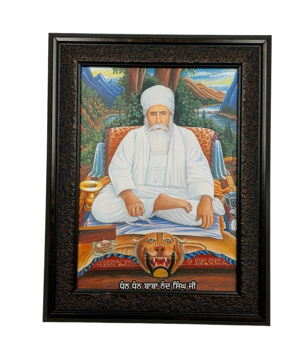 Baba Nand Singh Ji Photo 7X9 inches with Stand