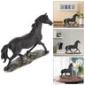 Resin Horse Statue – Elegant Black or White Horse Figurine for Home & Office Decor