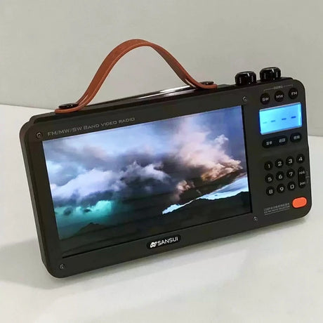 Sansui Multi-Band FM/AM/ Video Radio with SD Card – Preloaded with Nitnem & Kirtan Recordings