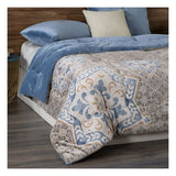 King Size Fleece Comforter Set 205x220 cm – Ultra-Soft Plush Bedding with 2 Pillowcases (50x70 cm), Elegant Pattern Design