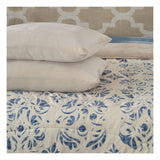 King Size Fleece Comforter Set 220x230 cm – Ultra-Soft Plush Bedding with 2 Pillowcases (50x70 cm), Elegant Pattern Design