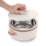 Nayasa Sapphire Casserole – Elegant Insulated Serving Pot with Lid for Hot & Fresh Meals