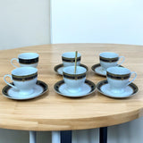 Tea-Time Bliss – 12-Piece Luxury Tea Set for Family & Friends