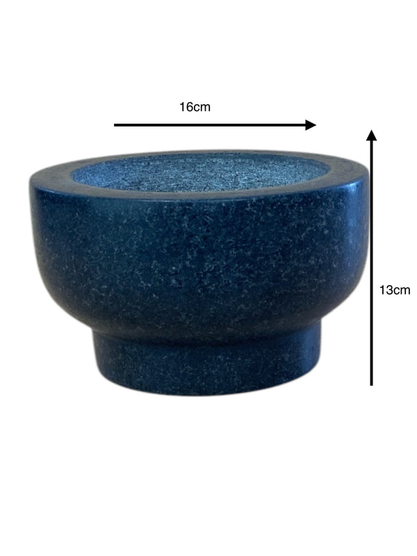 Granite black pestle mortal 13 cm length