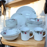 Complete 30-Piece Floral Dinner Set – Everyday to Special Occasions