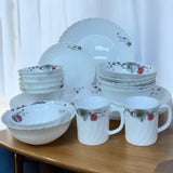 Complete 30-Piece Floral Dinner Set – Everyday to Special Occasions