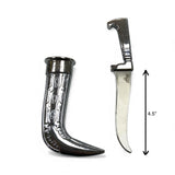 8.5” Steel Kirpan with Sarbloh Blade