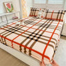 Queen Size Ultra-Soft Fleece Fitted Bedsheet Set with 2 Pillowcases – Warm, Cozy & Stylish
