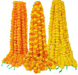 5 Pc Artificial Marigold Flower Garlands Pack