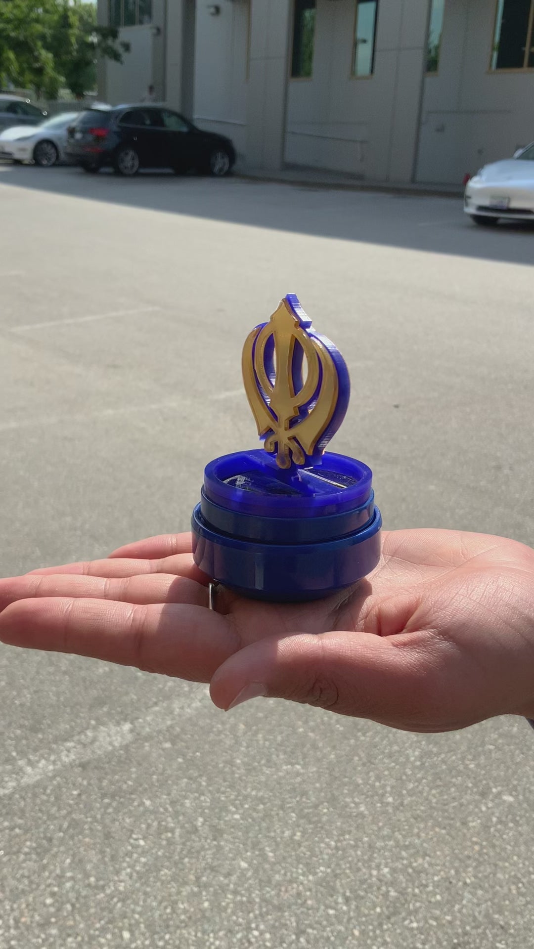 Solar Power Car Air Freshener Khanda